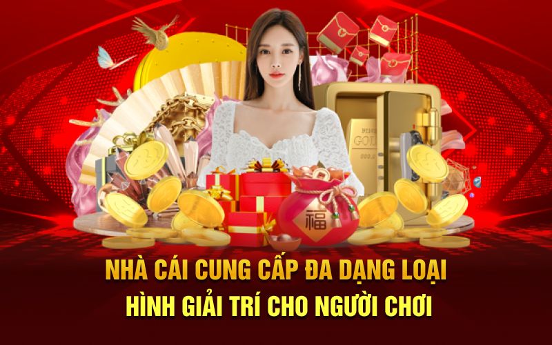Nhà cái cung cấp đa dạng loại hình giải trí cho người chơi